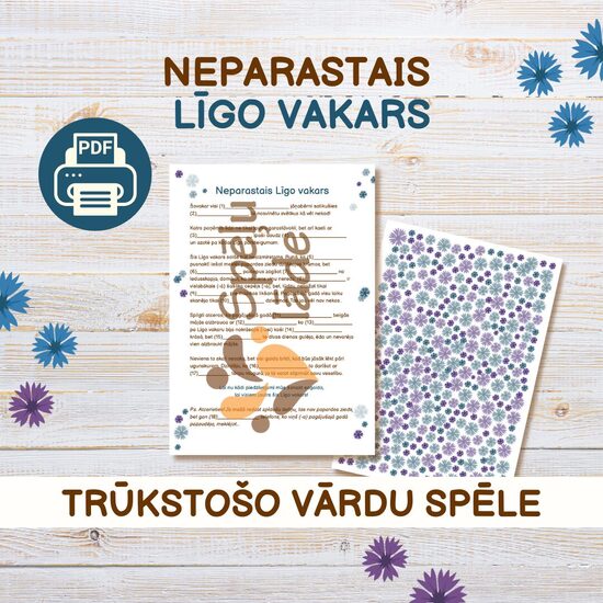SPĒLE "NEPARASTAIS LĪGO VAKARS"